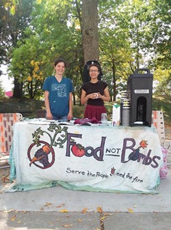 Members of Rochester Food Not Bombs. - PROVIDED PHOTO