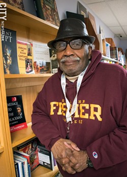 Curtis Rivers has owned and operated Mood Makers Books for 25 years. - PHOTO BY RENÉE HEININGER