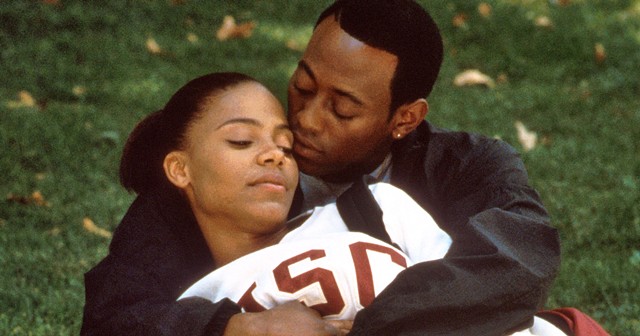 Sanaa Lathan and Omar Epps in "Love & Basketball," directed by Gina Prince-Bythewood.