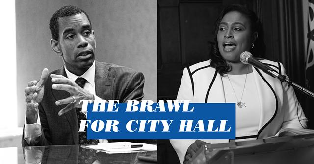 Embroiled in scandal, Mayor Lovely Warren faces a tough battle against City Councilmember Malik Evans in the mayoral race.