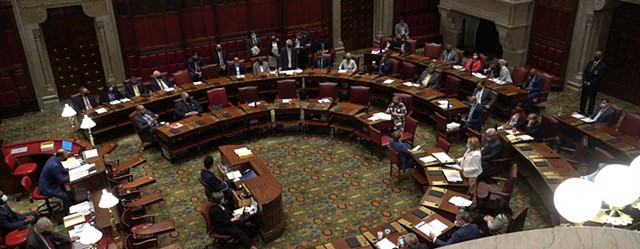The New York Senate met in an "extraordinary session" on Wednesday, Sept. 1.