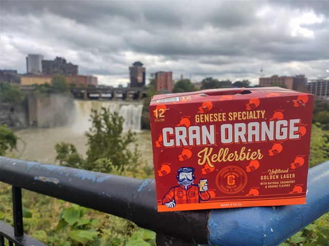 The Cran Orange Kellerbier, rolling out next week, is Genesee's autumnal spin on its wildly popular Ruby Red Kolsch.
