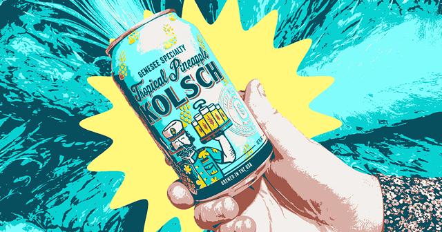 Genesee's Tropical Pineapple Kolsch is out May 3rd in stores.