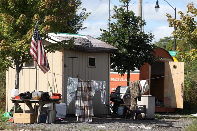 Peace Village, the city's only sanctioned homeless camp, was home to 11 people as of late September.