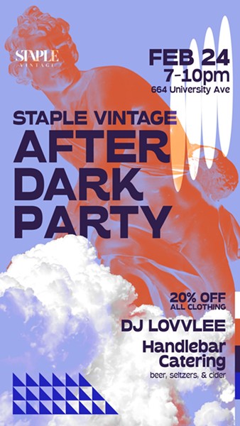 Staple After Dark Party & SALE | Staple Vintage | DJ/Electronic