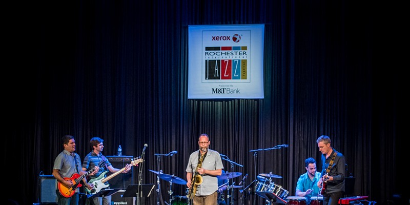 Red Hook Soul performed at Xerox Auditorium on Monday night.