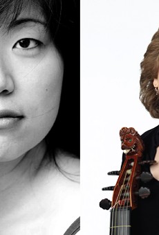 Pegasus Early Music opens its 2019-20 season on September 22 with "Viol3," a concert featuring (left) Beiliang Zhu, (right) Lisa Terry, and David Morris.