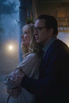 Joely Richardson and Nicolas Cage in &quot;Color Out of
Space.&quot;