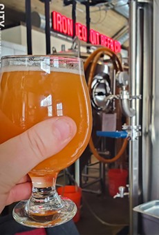 Irondequoit Beer Company's Permanent Waves sour is packed with blood orange and mango.
