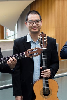 Trio Ghidorah brings classical guitar music to Virtual Little Café's Friday concert
