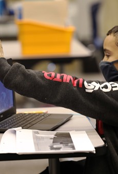 At the beginning of the pandemic, all schools moved to remote learning. Most districts are now using a hybrid blend of in-person and online instruction for students.