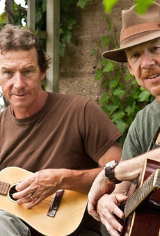 Local folk music icons John (left) and Joe Dady are among the Rochester Music Hall of Fame's 2020 inductees.