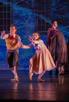 John Demong and Samantha Howe perform in Rochester City Ballet's "Turn of the Screw."