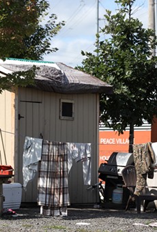 Peace Village, the city's only sanctioned homeless camp, was home to 11 people as of late September.