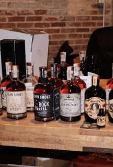 A selection of Iron Smoke Distillery products.