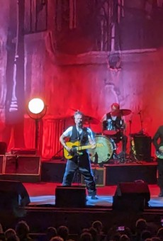 John Mellencamp, center, and his band perform at West Herr Auditorium Theatre on March 8, 2024.