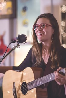 Susanna Rose has stripped down her sound to just a beautiful voice and plaintive guitar weaving. She has three albums out, the latest is called "Snowbound."