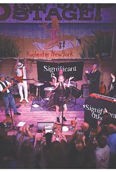 Significant Other performing on the Sticky Lips Juke Joint Stage. The band just released its first album, "House of Cards."