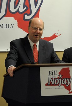 Bill Nojay, a sharp conservative voice in the Rochester area, died last week. Love him or leave him, he did care about the city.