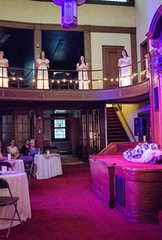 "Hearing Ophelia" was performed in the Lyric Theater's Prince Street Chamber on Tuesday night.