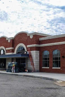 Rochester's new train station has design elements that mimic the facade of the original station, which was designed by Rochester architect Claude Bragdon.