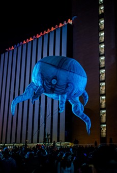 Plasticiens Volants staged its show "Big Bang" at Parcel 5 during Friday and Saturday on the Fringe.