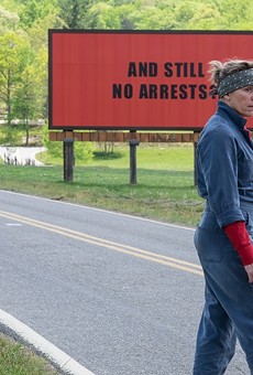 Frances McDormand in "Three
Billboards Outside Ebbing, Missouri."
