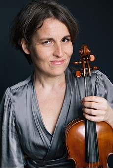 Violinist Theresa Salomon makes her Publick Musick debut with this weekend's concerts.