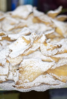 Among the dishes at the Polish Arts Festival is the sweet, flaky dessert dish Chrusciki.