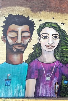 Returning WALL\THERAPY alum Alice Mizrachi’s 2017 mural in Buffalo, New York