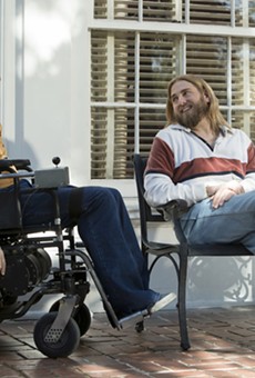 Joaquin Phoenix and Jonah Hill in "Don't Worry, He Won't Get Far on Foot."