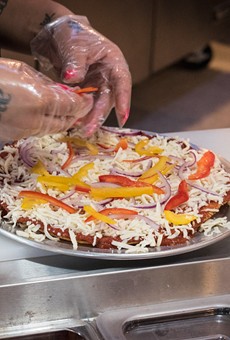 Following the fast-casual model of eateries like Chipotle, the pies at Create A Pizza are created to the customer's specifications.