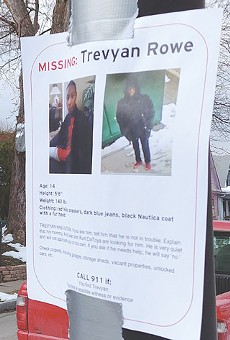 Flyer showing Trevyan Rowe as a missing person were posted around the city last year before the 14—year-old was found dead.