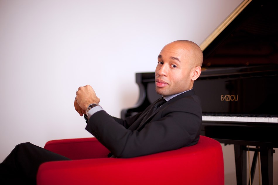 Though Aaron Diehl has performed at the pinnacle of the jazz world, he has never lost his fascination with classical music. - PHOTO BY JOHN ABBOTT