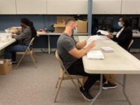 Monroe County elections workers begin marathon absentee ballot count