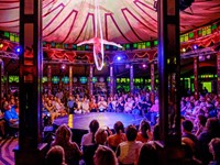 Fringe Festival's Speigeltent is now smellier — in a good way