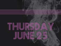 Thursday, June 25 - Schedule