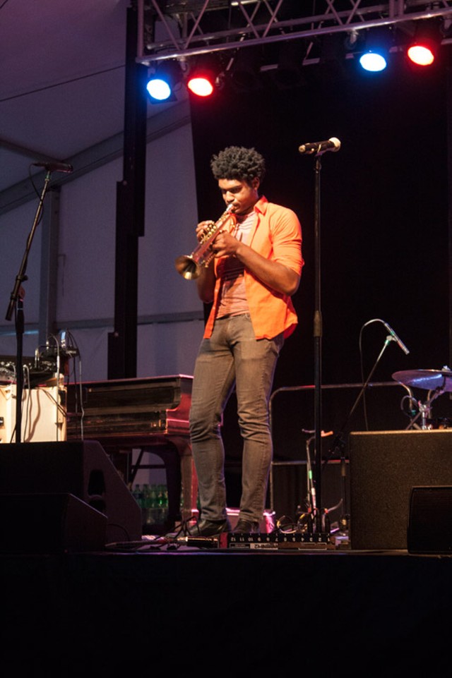 Jazz Fest 2015, extra shots: The Dirk Quinn Band and Cloudmakers Trio