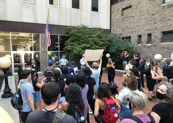 Protesters march to DA’s office, call for Doorley’s resignation