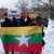 Rochester’s Burmese residents protest Myanmar military coup