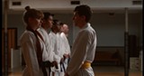 PHOTO COURTESY BLEECKER STREET - Imogen Poots and Jesse Eisenberg in &quot;The Art of - Self-Defense.&quot;
