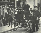 George Selden and sons with his automobile - Uploaded by BMF