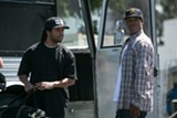 PHOTO COURTESY UNIVERSAL PICTURES - O'Shea - Jackson Jr. and Corey Hawkins in "Straight Outta - Compton."