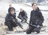 PHOTO COURTESY LIONSGATE - Jennifer Lawrence and Liam Hemsworth in "The Hunger Games: Mockingjay - Part 2."