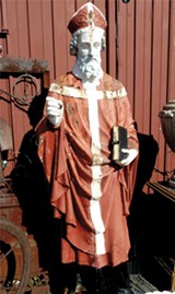 PROVIDED PHOTO - St. Boniface’s 60-year sabbatical ends this month when the statue returns to the South Wedge.