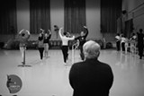 PHOTO COURETESY JONATHAN QUINONES - Flower City Ballet founder Wayne Blatt (pictured here as he instructs students) has willed the school to Erika Ruegemer, who is helping see FCB through its 11th season of "The Nutcracker."
