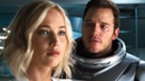 PHOTO COURTESY SONY PICTURES - Jennifer Lawrence and Chris Pratt in "Passengers."