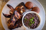 PHOTO BY KEVIN FULLER - RYCE is serving a fusion of Caribbean cuisine and soul food with dishes like jerk chicken with Jamaican sweet dumplings.