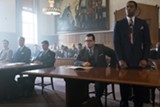 PHOTO COURTESY OPEN ROAD FILMS - Josh Gad and Chadwick Boseman in “Marshall.”