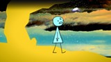 PHOTO COURTESY BITTER FILMS - A scene from Don Hertzfeldt’s “World of the Tomorrow Episode Two: The Burden of Other People’s Thoughts.”